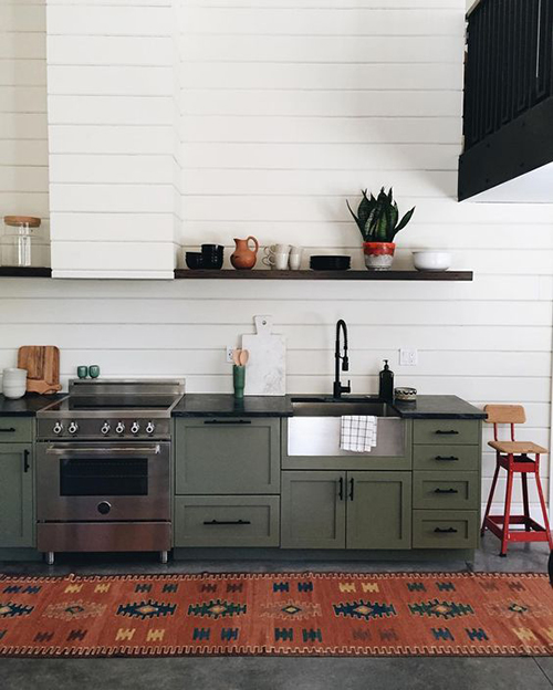 kitchen-green-mid-modern-century-cabinets-rug